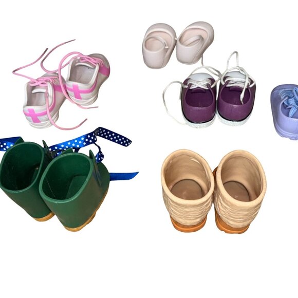 Our Generation 18 in Doll Shoes/Accessories 12 Pc Lot-GUC - Picture 6 of 7